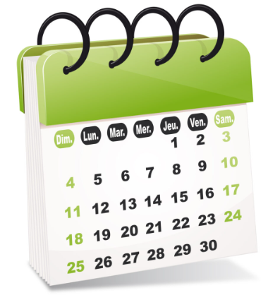 Calendrier du District